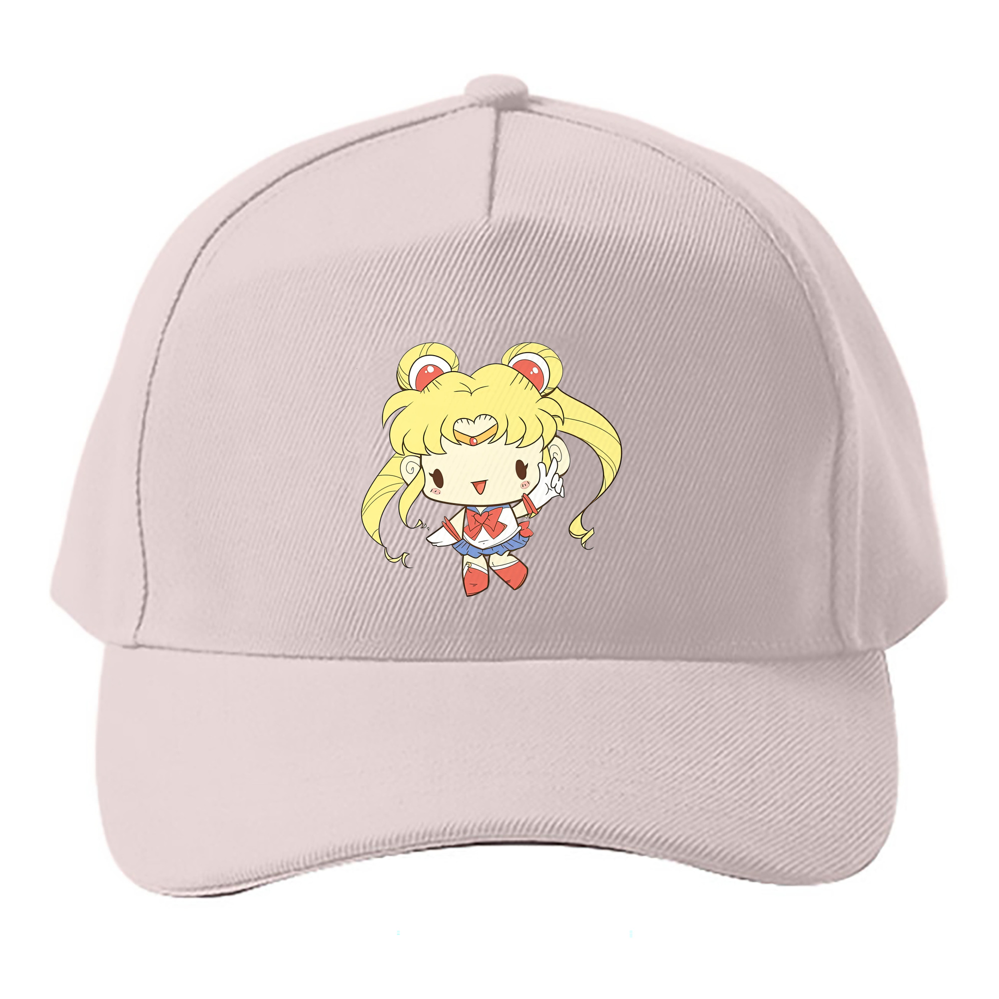 （画像用） 美少女戦士セーラームーン 月野 うさぎ つきの うさぎ Sailor Moon Tsukino Usagi ベースボールキャップ 綿100％ 男女兼用 帽子 スポーツ